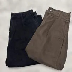 UNIQLO デニムパンツ 2色セット サイズ24・27