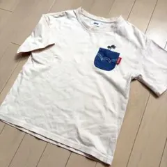EDWIN キッズ デニムポケット Tシャツ 130cm