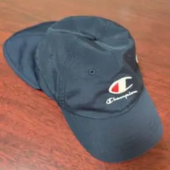 チャンピオン Champion ネイビー キッズタレ(日除け)付きキャップのサムネイル
