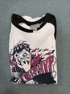 クリープハイプ アメコミ風ラグランTシャツ