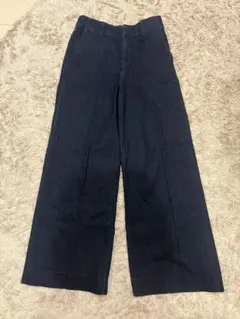 ユニクロ　レディース　ワイドデニム