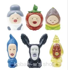 全６種 こびとづかんソフビフィギュア２ こびとづかん ソフビフィギュア Ａ