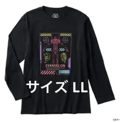 【エヴァンゲリオン30周年】WORKMAN限定長袖Tシャツ LL黒 初号機 新品