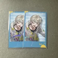 緋八マナ 1周年 チェキ にじさんじ HEROES 1周年 ランダムチェキ風カード 緋八マナ レア