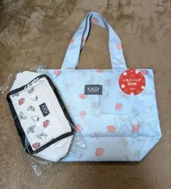 KALDI カルディ いちごバッグ2026 トートバッグ ＆保冷バッグのサムネイル