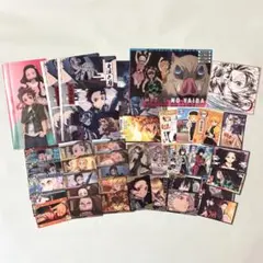 鬼滅の刃 まとめ売り 35点 無限列車編 カード ウエハース シール ミニ色紙