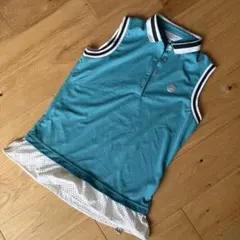 美品●LANVIN SPORT ノースリーブ ゴルフウェアのサムネイル