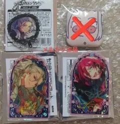 あんスタ　ジュエリープレート　フレフレスケルトンうちわ　茨　凪砂