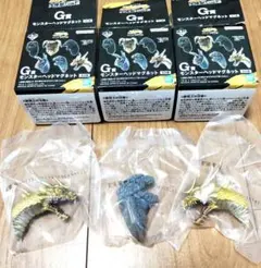 一番くじ⭐ゴジラ⭐大怪獣列伝G⭐G賞モンスターヘッドマグネット 3個セット