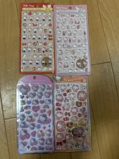 ハローキティ シール 4枚セット