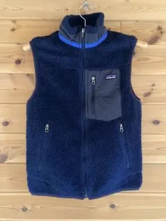 patagonia レトロxベスト ネイビー XS