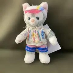 ディズニーシー　ジェラトーニ　サニーファン　ぬいぐるみバッジ　魚柄