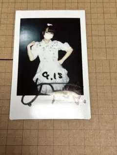 iLiFE! i-COL あいす ランチェキ　①⑥ iLife! i-COL あいす ランチェキ サイン入りデコチェキ - メルカリ