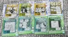 ONE PIECE BASE SHOPくじ　アクリルブロックチャーム賞　８種
