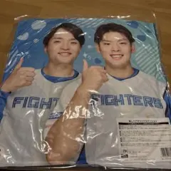 ファイターズ　推しペアクッション　郡司裕也　野村佑希　FAV限定 日ハム 日ハム 推しペアオリジナルクッション 郡司裕也選手と野村佑希選手 FAV