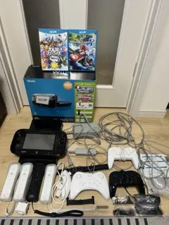 WiiU ファミリープレミアムセット 32G その他まとめ売り