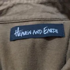 Heaven and Earth カーキ ロングベストのサムネイル