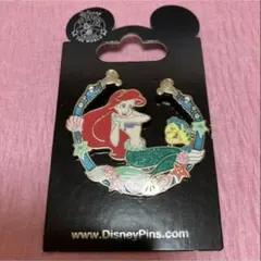 Disney リトルマーメイド アリエル フランダー アースラー ピンバッジ5