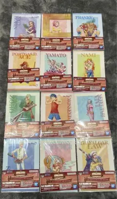 ワンピース　1番くじ　クリアファイル　12枚