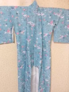104080 レディース　着物　袷　水色ほか