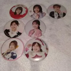 櫻坂46 松田里奈 缶バッジ 7個セット