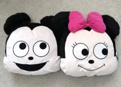 にしむらゆうじ　ディズニー　プレミアムフェイスクッション　２個セット