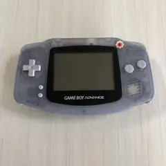 【動作未確認】ゲームボーイアドバンス 本体 クリア