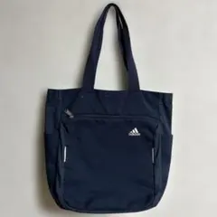 adidas ネイビー トートバッグ