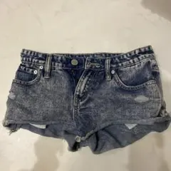 デニムショートパンツ Sサイズ ライトブルー