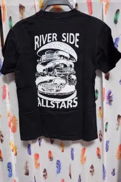 トップス/Tシャツ/半袖/黒/ブラック/バックプリント/Sサイズ/アメカジ