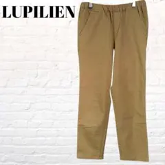 ルピリアン　テーパードパンツ ブラウン M ウエストゴム カジュアル シンプルのサムネイル