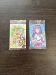 アイカツ×プリパラウエハースビジュアルカード 氷上スミレ 響 ファルル ふわり