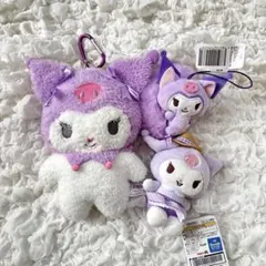 サンリオ/クロミ/がま口ポーチ/キーホルダー/マスコット/まとめ売り/3点