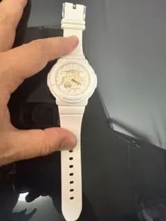CASIO Baby-G ホワイト 腕時計　BGA-131-7BJF