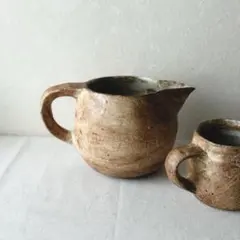 酒器■古唐津名品片口 江戸期 コレクター所蔵品 酒器 ぐい呑み 時代物 骨董品■ 酒器□古唐津名品片口 江戸期 コレクター所蔵品 酒器 ぐい呑み 時代物