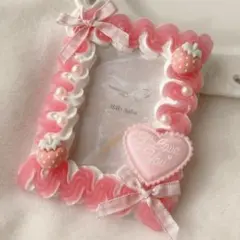 ホイップデコ トレカケース♡No.10ビビッド薄ピンク