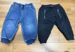 【まとめ売り】ZARA デニム/スウェットパンツ 18-24ヶ月　92センチ