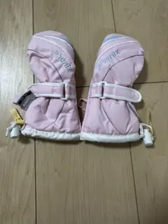 Phenix スキーグローブ KS ピンク　ミトン　手袋　雪遊び　美品　キッズ