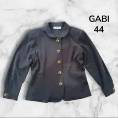 【美品】 GABI 長袖 ジャケット アウター 44 ブラック E24のサムネイル