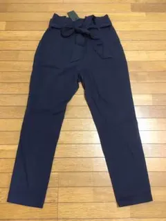 在庫処分！【新品】 apart by lowrys／ ベルトテーパードパンツ