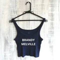 Brandy Melville　タンクトップ　ネイビーのサムネイル