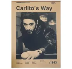 K702A3 映画 ポスター カリートの道 アルパチーノ 洋画 レトロ クラフト