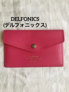 DELFONICS カードケース　キトリ　ピンク