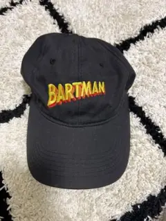 BARTMAN刺繍黒キャップ