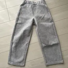 UNIQLO ドライスウェットカーブパンツ　120 グレー　②