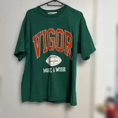 Cutie Blonde VIGOR ロゴ Tシャツ グリーン