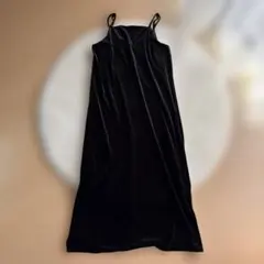 ベロア ワンピースm