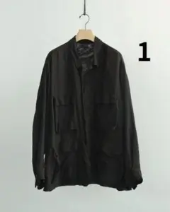 COMOLI 26SS シルクコットン BDUジャケット ブラック size2 26SS COMOLI シルクコットン BDUジャケット BROWN 2 - メルカリ