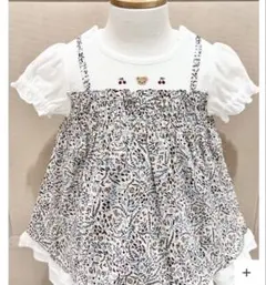 ファミリア　リバティ　チュニックTシャツ