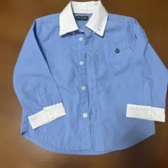 Back & Forth 長袖シャツ 100cm 水色